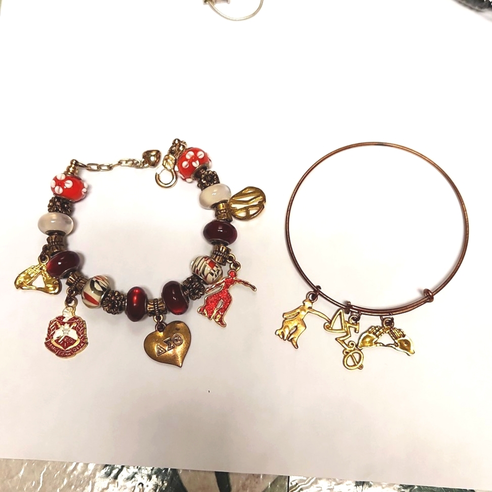AEO sorority bracelet charm lot
